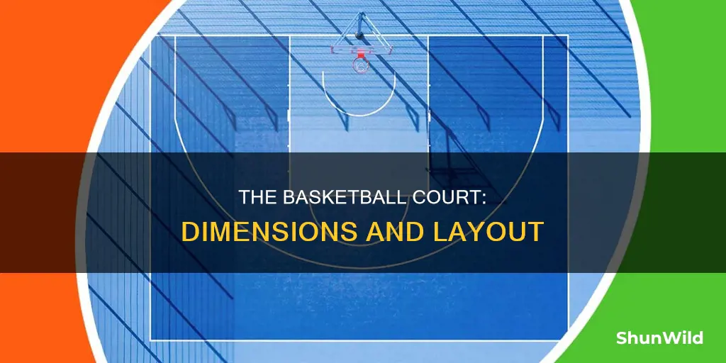 how big is a basketball field