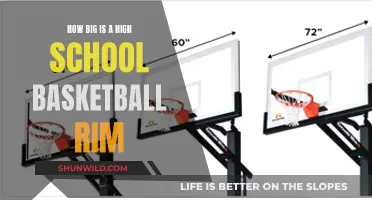The Standard High School Basketball Rim Size Explained