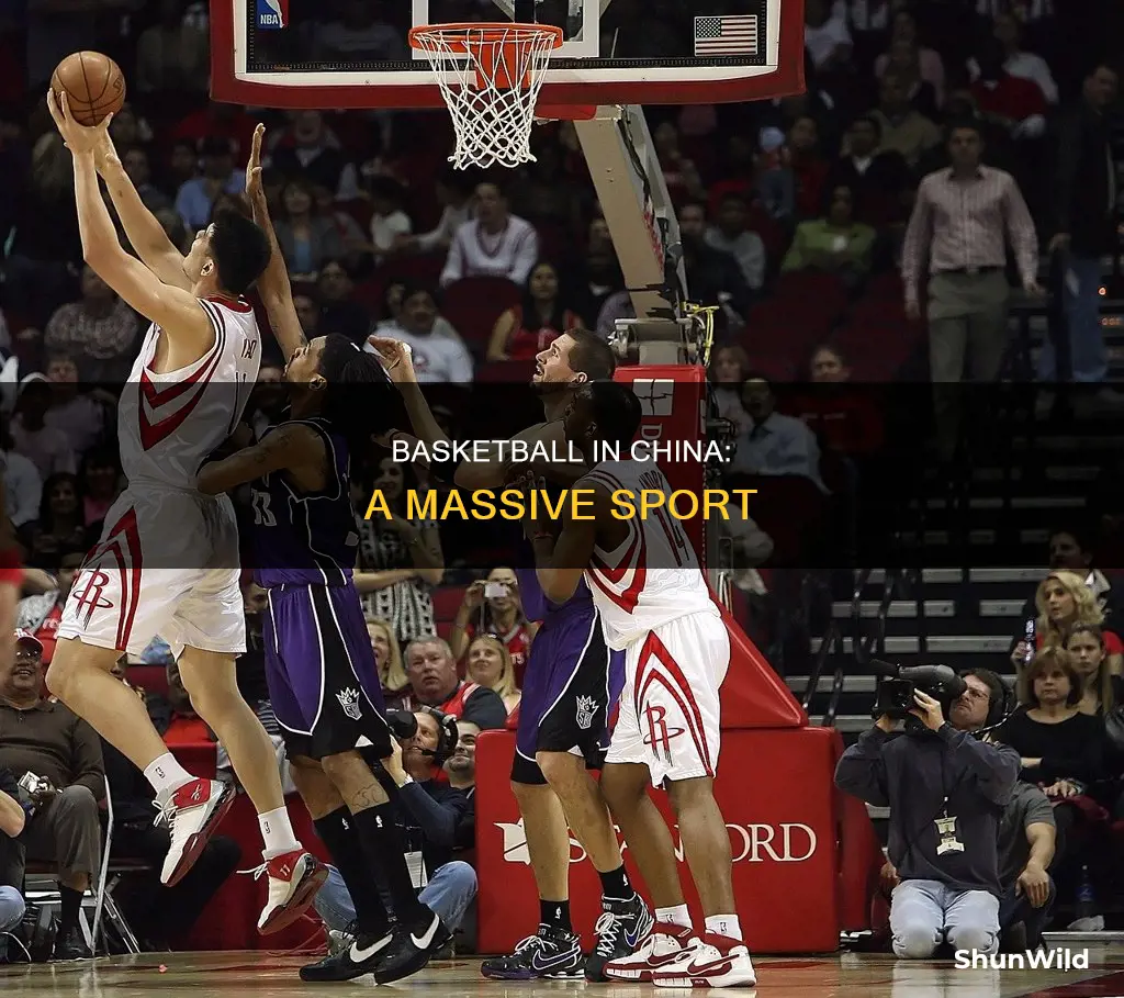 how big is basketball china