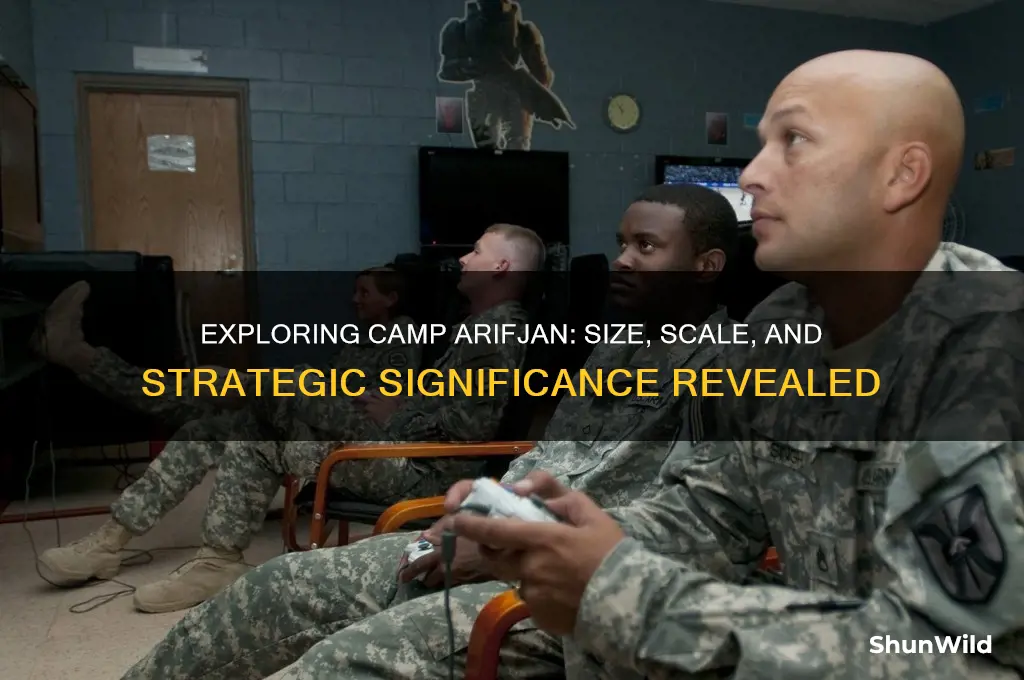 how big is camp arifjan