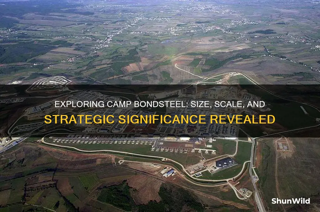 how big is camp bondsteel