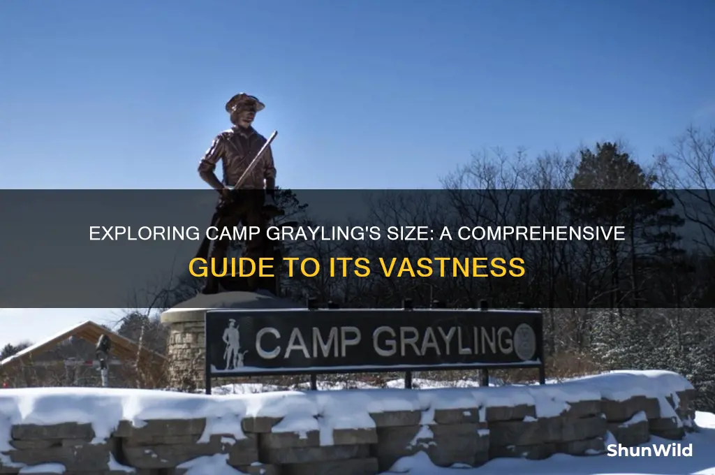 how big is camp grayling