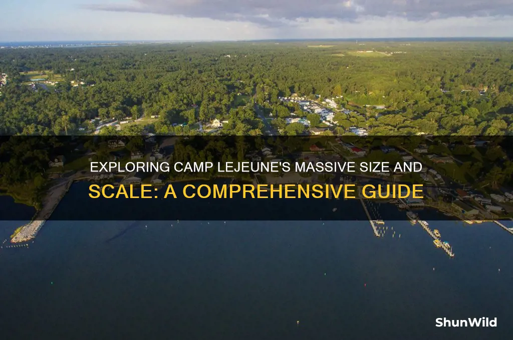 how big is camp lejeune