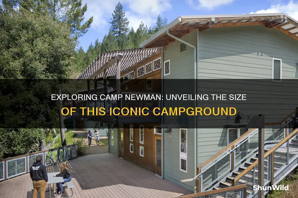 how big is camp newman