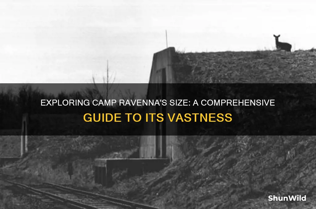 how big is camp ravenna