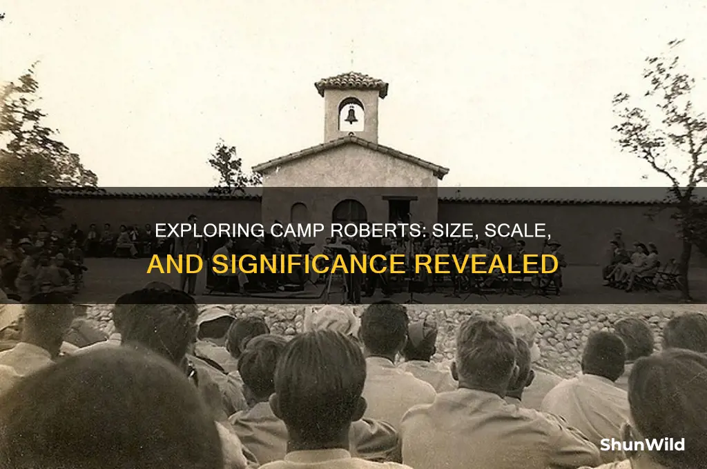 how big is camp roberts