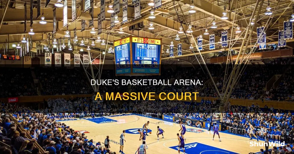 how big is duke basketball arena