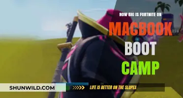 Fortnite on MacBook Boot Camp: Size Requirements and Installation Guide