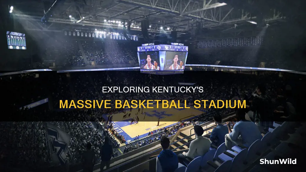 how big is kentucky basketball stadium