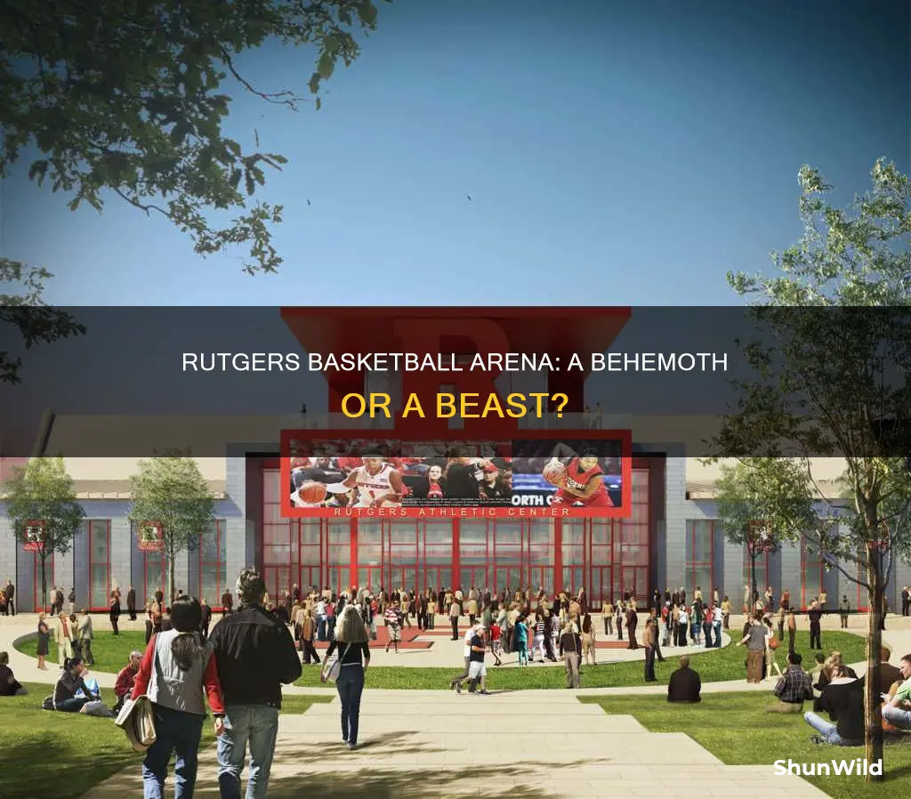 how big is rutgers basketball arena