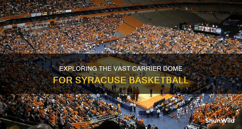 how big is syracuse basketball stadium