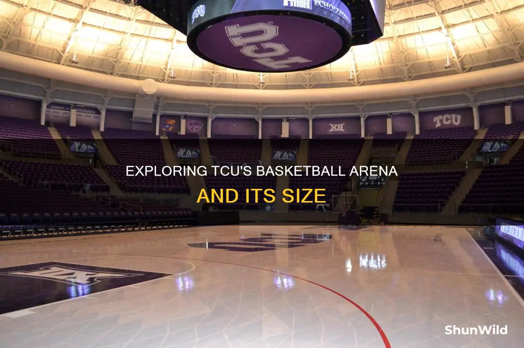 how big is tcu basketball arena