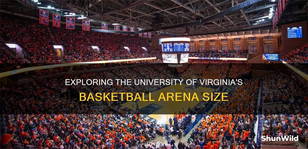 how big is the basketball arena at university of virginia