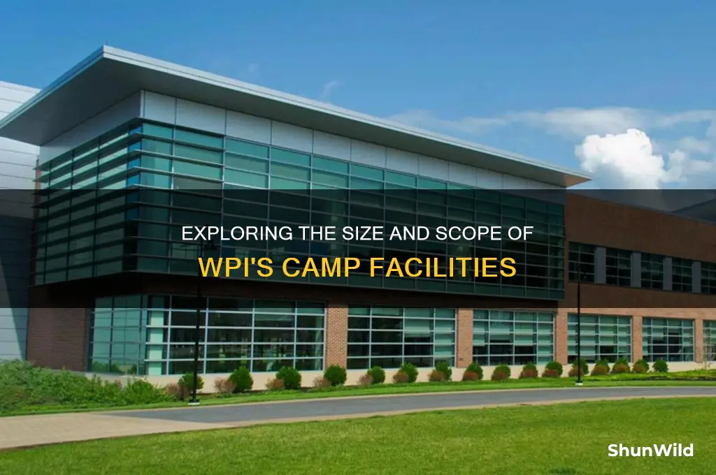 how big is wpi camp