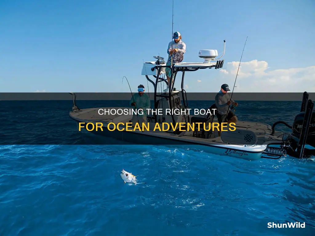 how big of a boat to go in the ocean