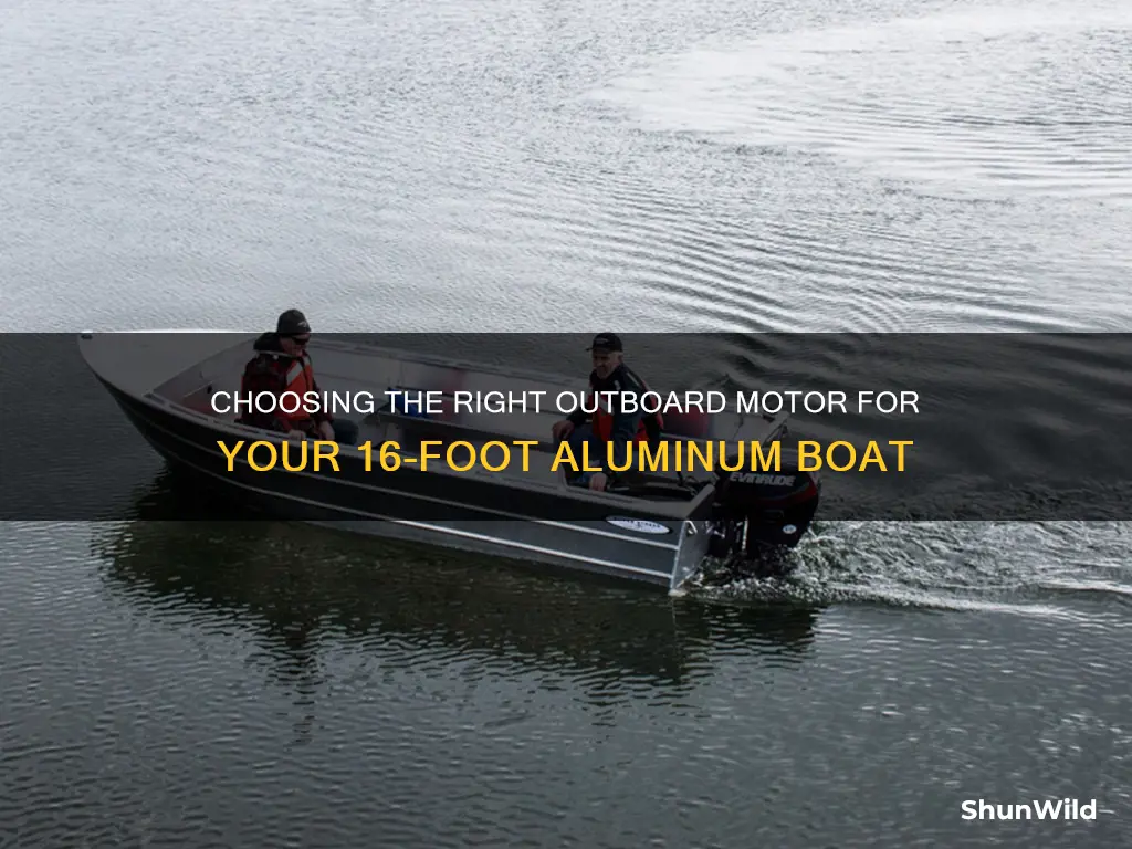 how big outboard for 16 ft aluminum boat