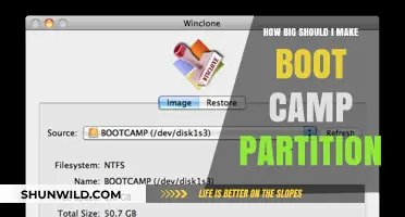 Optimal Boot Camp Partition Size: A Guide for Mac Users