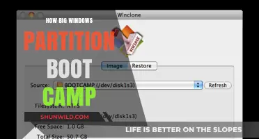 Optimal Windows Partition Size for Boot Camp: A Comprehensive Guide