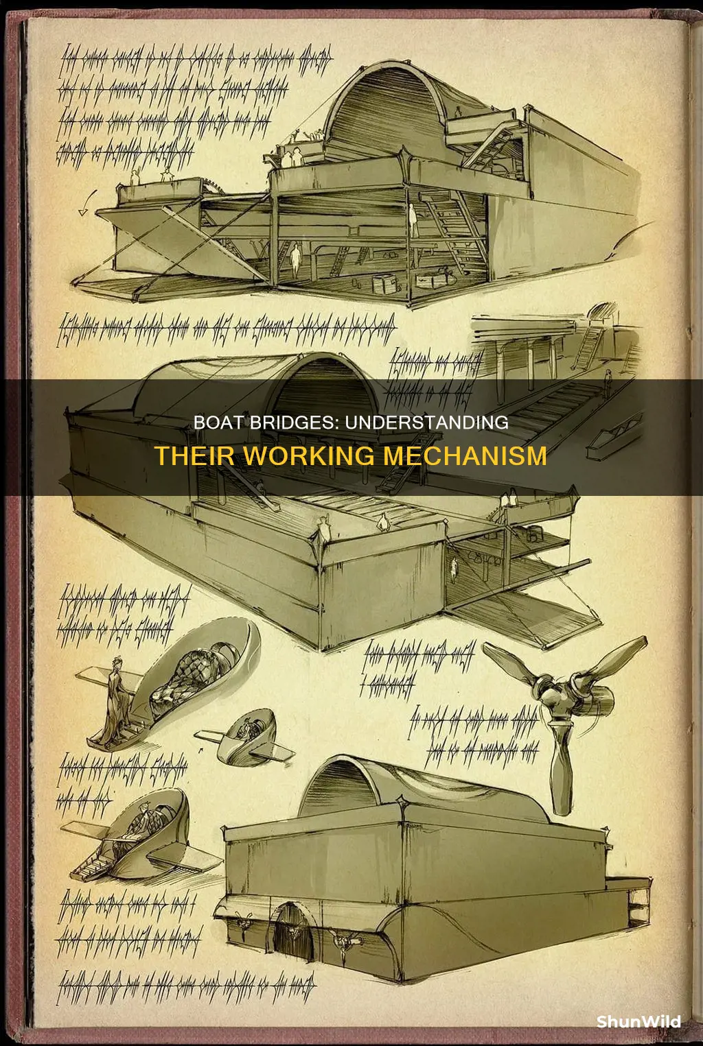 how boat bridge works