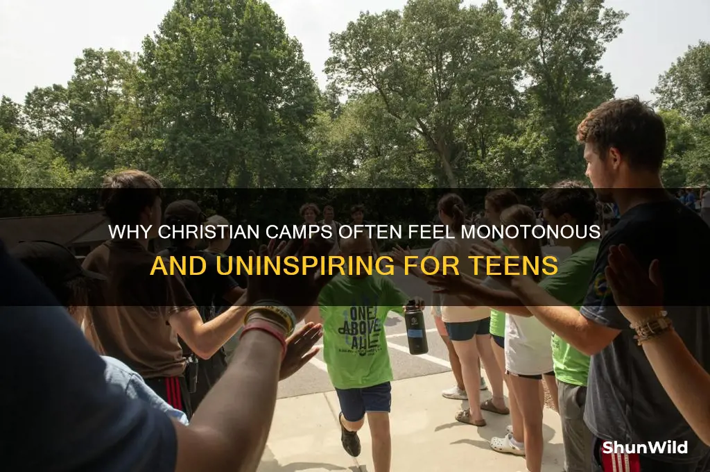 how boring christian camps are