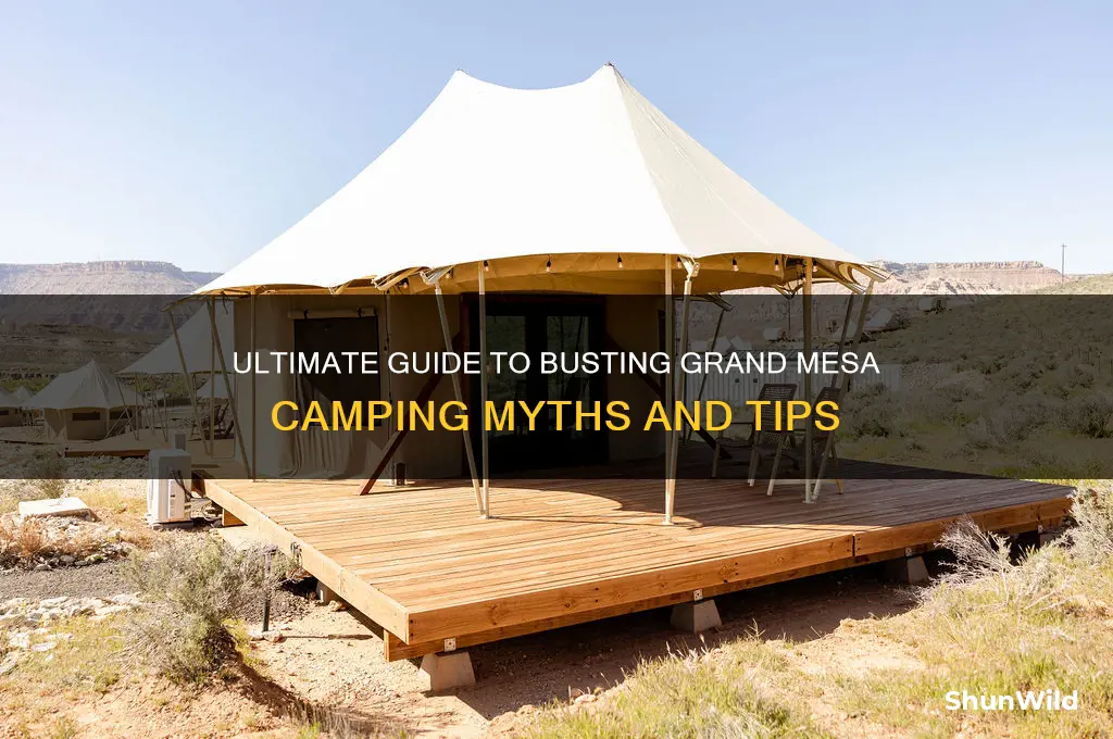 how bust grand mesa camping