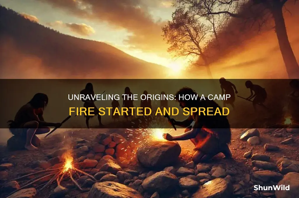 how ca camp fire started