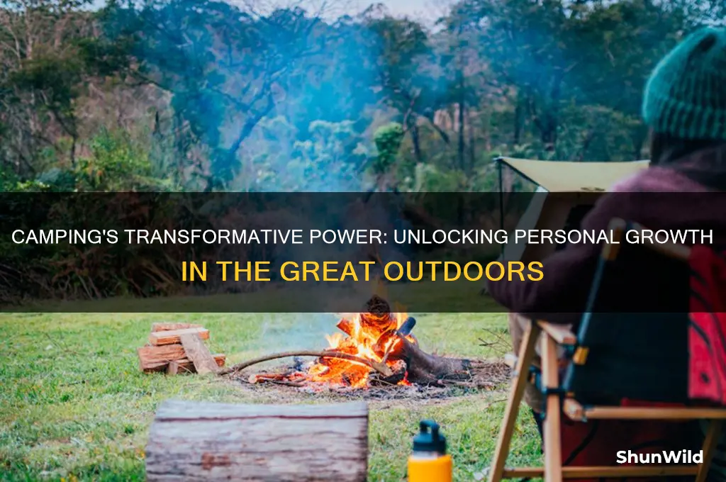 how camping develop your personality