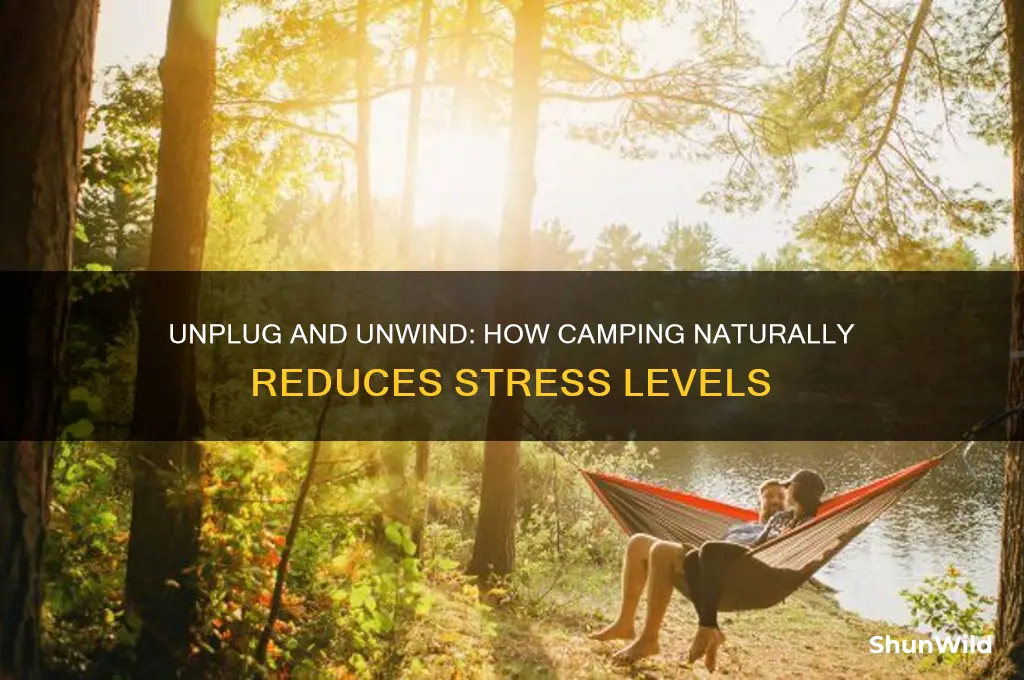 how camping reduce stress