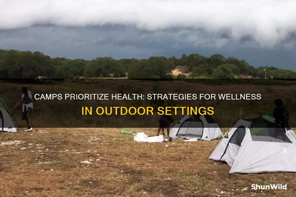 how camps dealing health