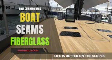Caulking Fiberglass Boat Seams: A Step-by-Step Guide