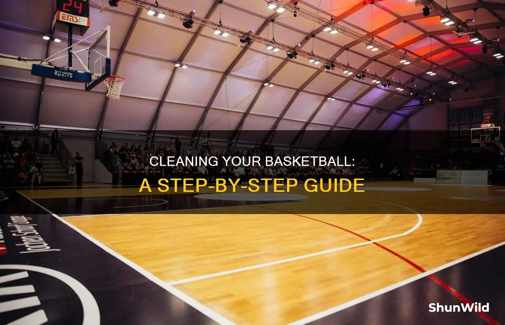 how clean basketball