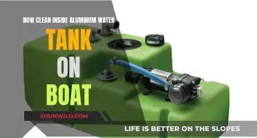 Effective Ways to Clean Your Boat's Aluminum Water Tank