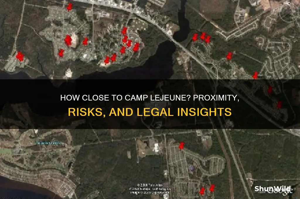 how close to camp lejeune