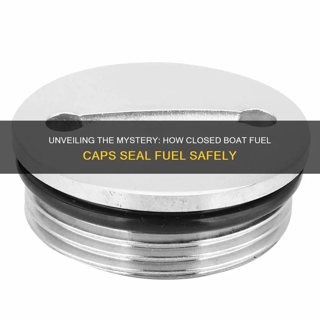 how closed boat fuel cap works