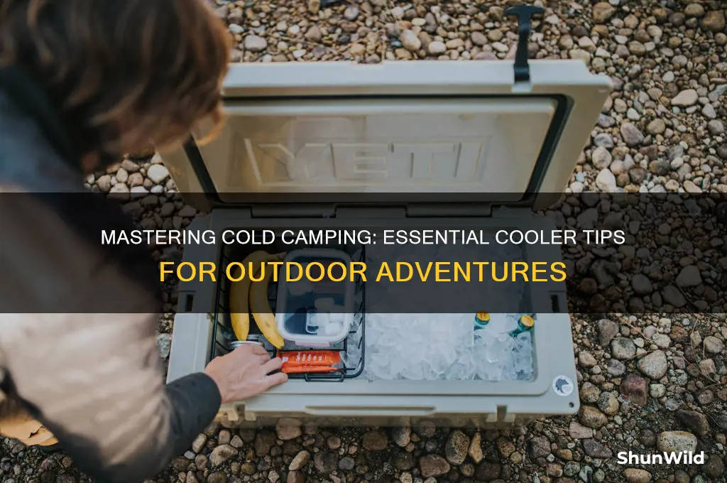 how cold camping cooler