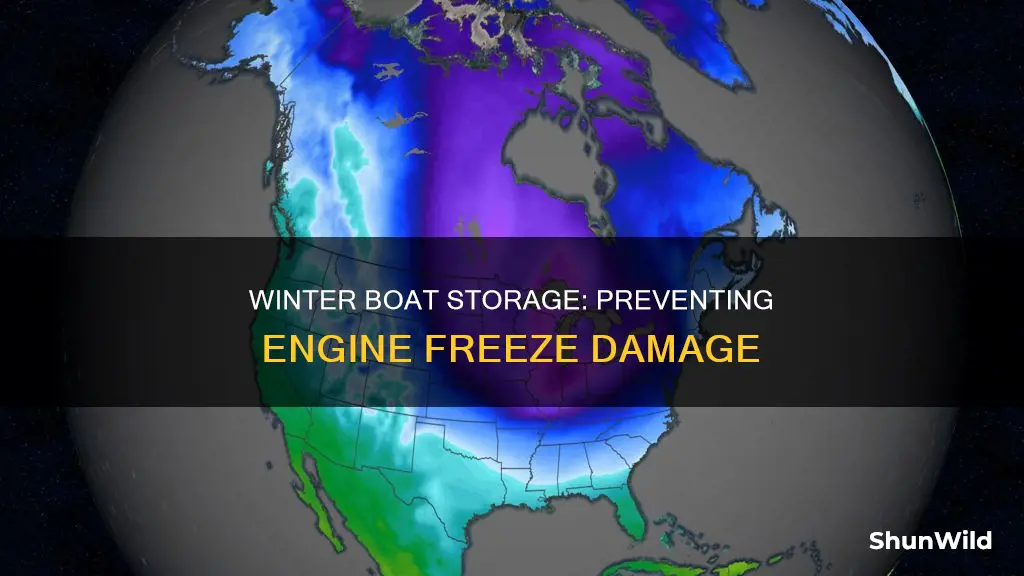 how cold for boat engine to freeze