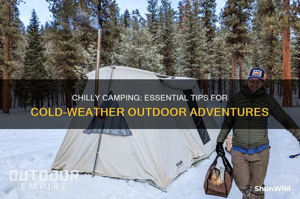 how cold for camping