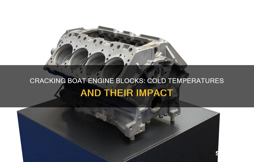 how cold to crack boat engine block