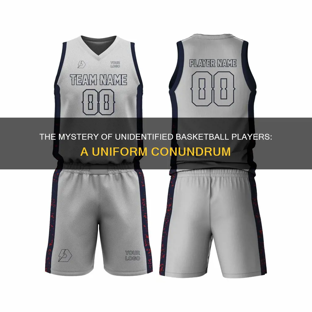 how come no names on basketball uniforms