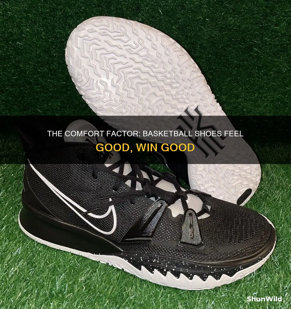 how comfortable are basketball shoes