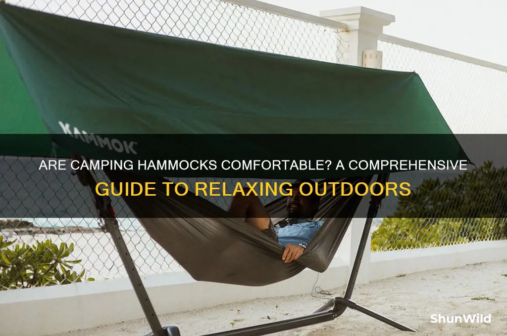 how comfortable are camping hammocks
