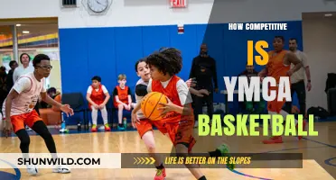 Intense Competition: YMCA Basketball's Fierce Scene