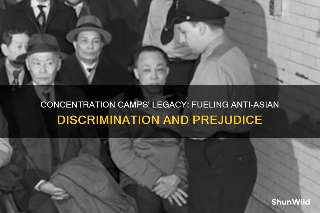 how concentration camp created discrimination against asain