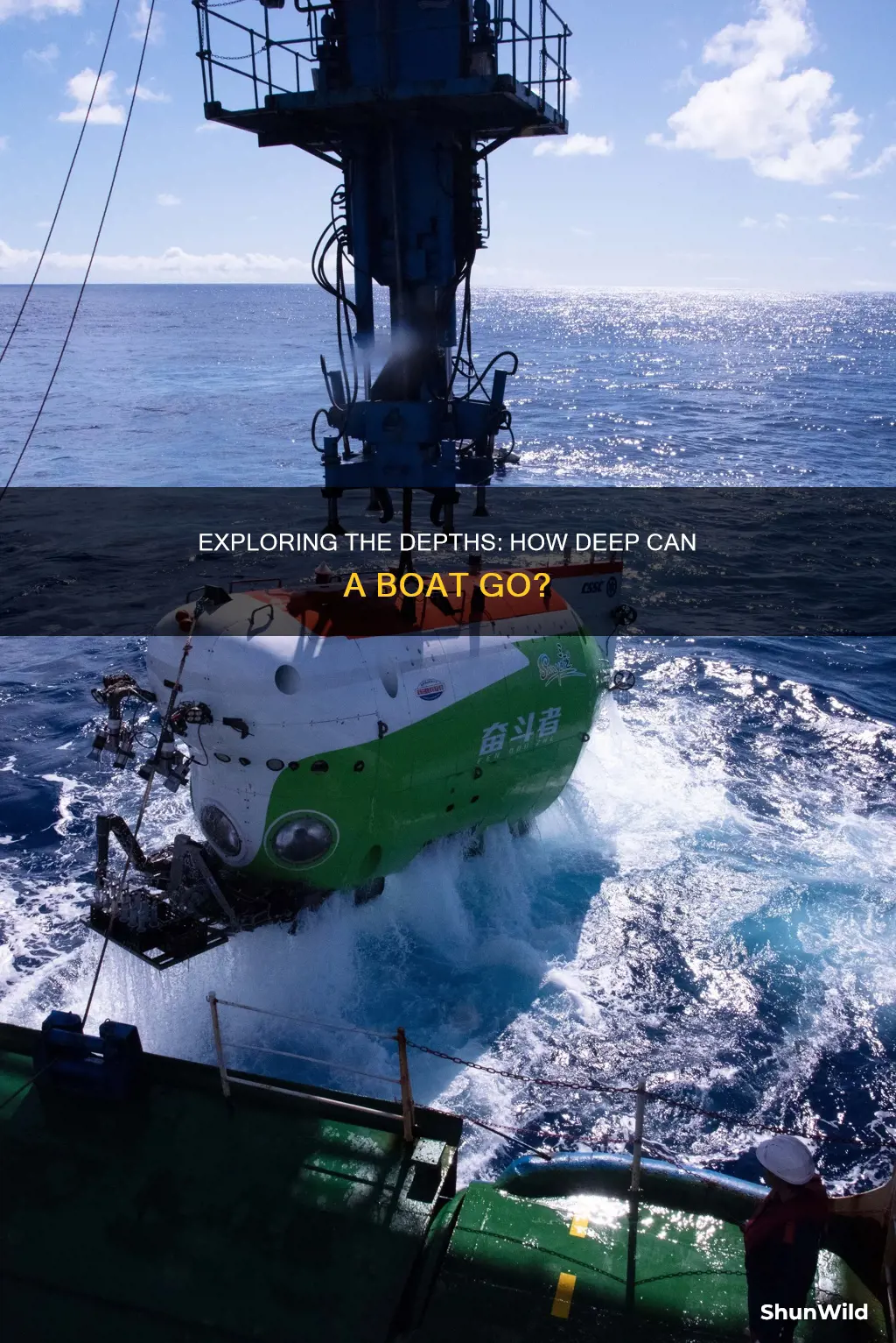 how deep could au boat go
