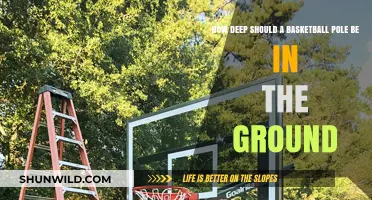 Basketball Pole Installation: Digging the Right Depth