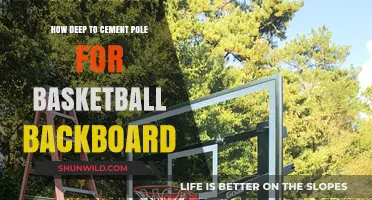 Cementing Basketball Poles: How Deep Should You Go?