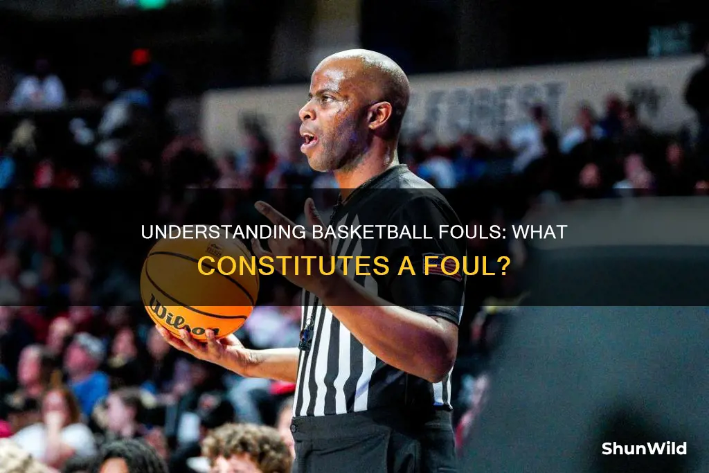 how definition of a foul in basketball