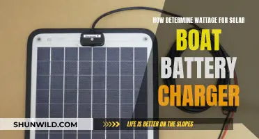 Solar Boat Battery Charger Wattage: How to Determine the Right Amount