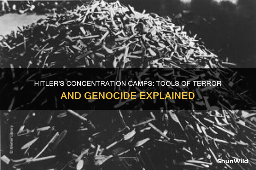 how did adolf hitler use the concentration camps