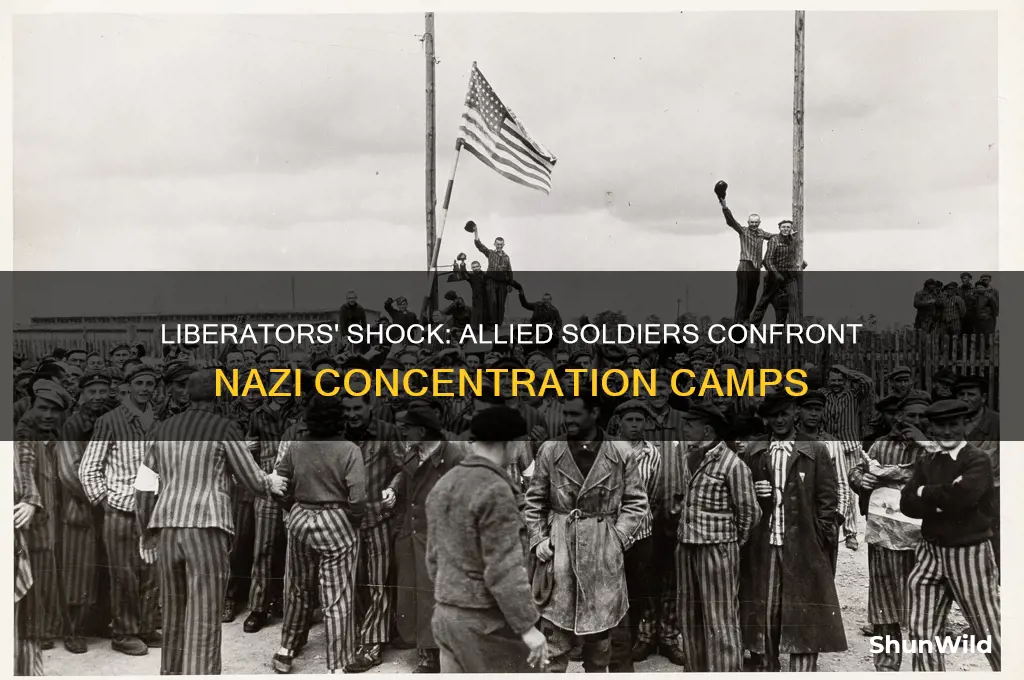 how did allied soldiers react to concentration camps
